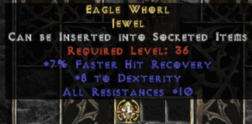 Eagle Whorl Jewel - West Non-Ladder