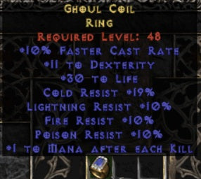 Ghoul Coil Rings - East Non-Ladder