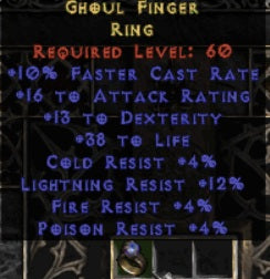 Ghoul Finger Ring - West Non-Ladder