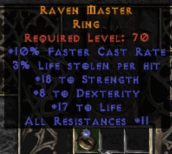 Raven Master Ring - Europe Non-Ladder