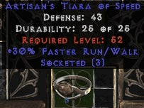 Jeweler's Tiara of Speed - West Non-Ladder