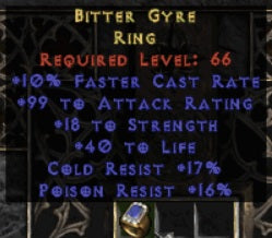 Bitter Gyre RIng - Europe Non-Ladder