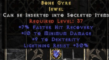 Bone Gyre Jewel - Europe Non-Ladder
