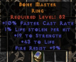 Bone Master Ring - Europe Non-Ladder