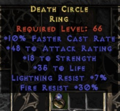 Death Circle Ring - East Non-Ladder