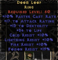 Doom Loop Ring - East Non-Ladder