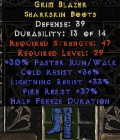 Grim Blazer Sharkskin Boots - Europe Non-Ladder