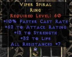 VIper Spiral Ring - East Non-Ladder